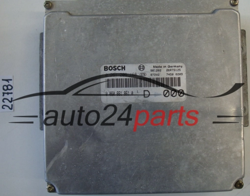 Komputer sterownik silnika Alfa Romeo 156 2.5 V6 0261206168 00606618610