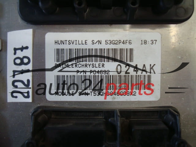 KOMPUTER STEROWNIK SILNIKA JEEP GRAND CHEROKEE 3.0 CRD P04692017AK, P04692024AK