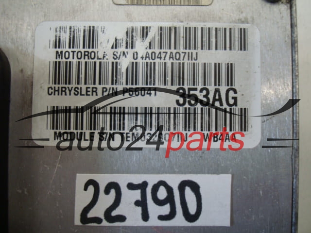 KOMPUTER STEROWNIK SILNIKA JEEP GRAND CHEROKEE P56041353AG
