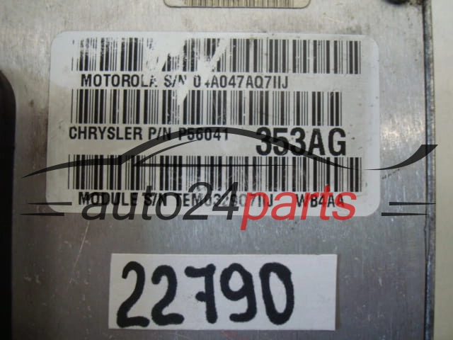 KOMPUTER STEROWNIK SILNIKA JEEP GRAND CHEROKEE P56041353AG