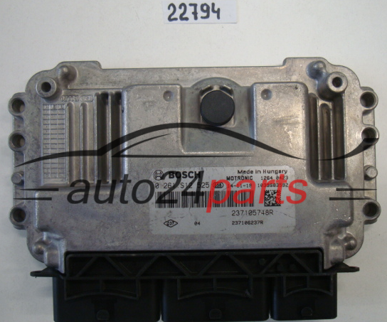 KOMPUTER STEROWNIK SILNIKA RENAULT TWINGO BOSCH 0 261 S12 525, 0261S12525, 237105748R