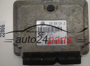KOMPUTER STEROWNIK SILNIKA SKODA FABIA IAW 4TV.JE, IAW4TVJE, 036 906 034 JE, 036906034JE - 22806