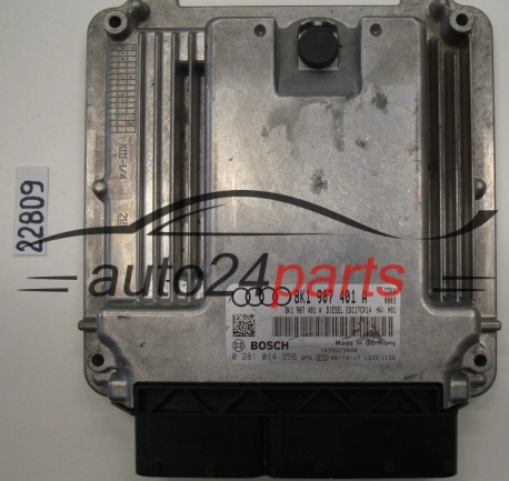 KOMPUTER STEROWNIK SILNIKA AUDI A5 BOSCH 0 281 014 356, 0281014356, 8K1 907 401 A, 8K1907401A, EDC17CP14