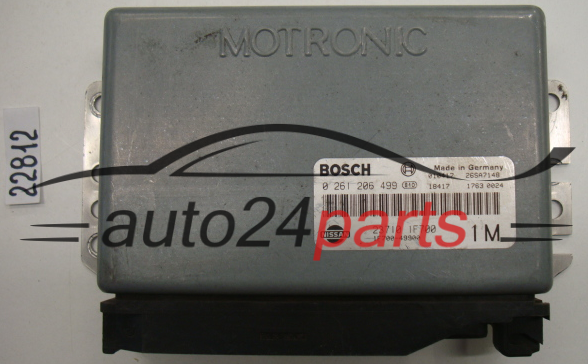 KOMPUTER STEROWNIK SILNIKA NISSAN MICRA 1.0 BOSCH 0261206499 237101F700 1F70049900 1F700-49900 1M