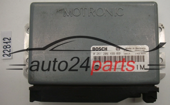 KOMPUTER STEROWNIK SILNIKA NISSAN MICRA 1.0 BOSCH 0261206499 237101F700 1F70049900 1F700-49900 1M