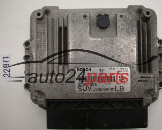 KOMPUTER STEROWNIK SILNIKA FIAT SUZUKI 1.9 JTD BOSCH 0 281 012 992, 0281012992, 55204652