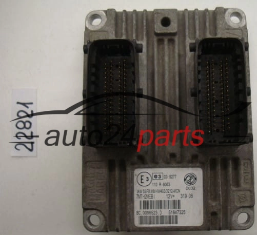 KOMPUTER STEROWNIK SILNIKA FIAT GRANDE PUNTO IAW 5SF8.M8, IAW5SF8M8, 51847325