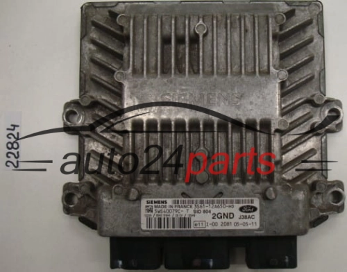 KOMPUTER STEROWNIK SILNIKA FORD FIESTA FUSION 3S61-12A650-HD, 3S6112A650HD, 5WS40079C-T, 5WS40079CT