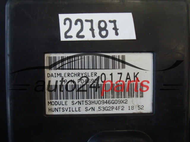 CALCULATEUR MOTEUR JEEP GRAND CHEROKEE 3.0 CRD P04692017AK, P04692024AK