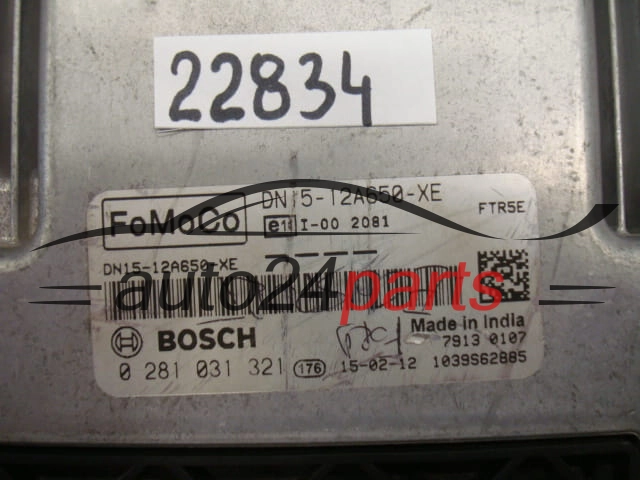 KOMPUTER STEROWNIK SILNIKA FORD BOSCH 0 281 031 321, 0281031321, DN15-12A650-XE, DN1512A650XE