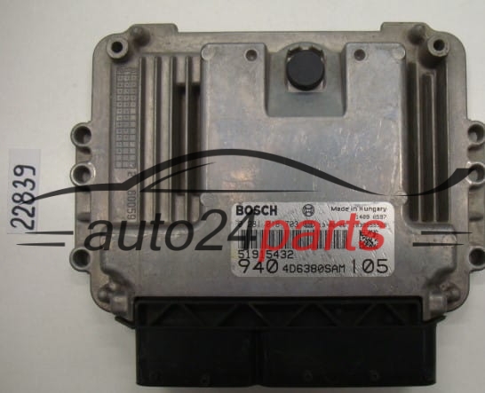 Komputer sterownik silnika Alfa Romeo / Fiat 0281018703 51915432