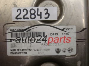 Komputer sterownik silnika Alfa Romeo MiTo 55260721 MJD 8F3.M2