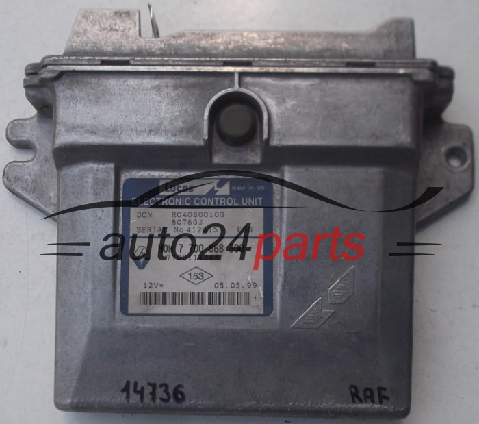 HOM 7 700 868 300, 7700868300, R04080010G, 80760J, 7700114868