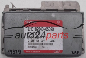 CENTRALITA ABS TOYOTA CARINA E BOSCH 0 265 108 007, 0265108007, 89540-05020, 8954005020, 89541-05010, 8954105010 