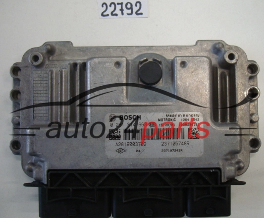 CENTRALITA DE MOTOR RENAULT TWINGO BOSCH 0 261 S14 663, 0261S14663, 237105748R
