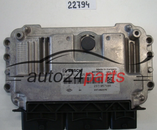 CENTRALITA DE MOTOR RENAULT TWINGO BOSCH 0 261 S12 525, 0261S12525, 237105748R