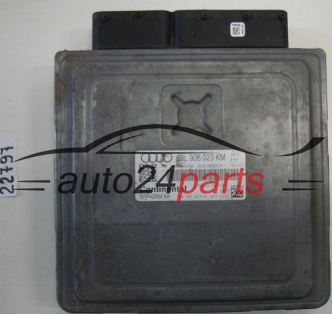 MOTORSTEUERGERÄT ECU STEUERGERAT AUDI A1 1.6 TDI 03L 906 023 KM, 03L906023KM, 5WP42884AA