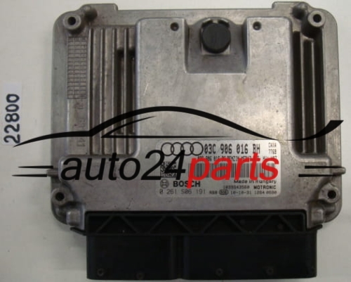 Komputer sterownik silnika AUDI 1.4 TSI BOSCH 0261S06191 03C906016BH MED17.5.5