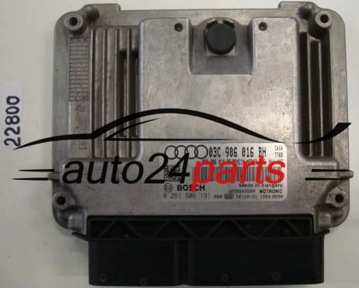 Komputer sterownik silnika AUDI 1.4 TSI BOSCH 0261S06191 03C906016BH MED17.5.5
