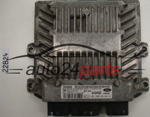 MOTORSTEUERGERÄT ECU STEUERGERAT FORD FIESTA FUSION 3S61-12A650-HD, 3S6112A650HD, 5WS40079C-T, 5WS40079CT