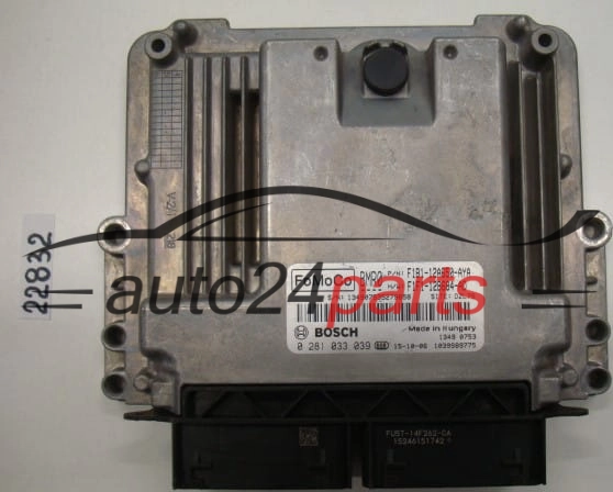 MOTORSTEUERGERÄT ECU STEUERGERAT FORD FOCUS BOSCH 0281 033 039, 0281033039, F1B1-12A650-AYA, F1B112A650AYA