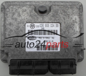 KOMPUTER STEROWNIK SILNIKA VW VOLKSWAGEN GOLF 1.6 16V AUS 036 906 034 BB, 036906034BB, 036906034 BB, IAW4LV.H, IAW4LVH, 6160054104 -  