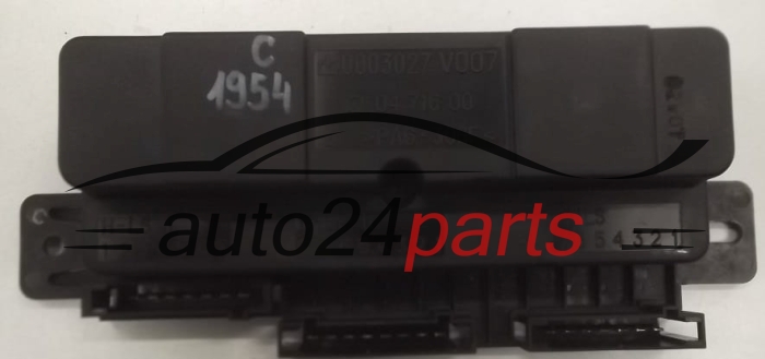 KOMFORTSTEUERGERÄT SMART FORTWO 000 30 27 V007, 0003027V007, 04.716.00, 0471600
