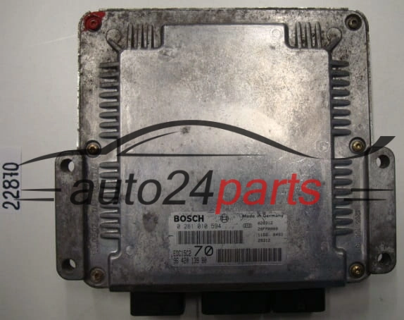 KOMPUTER STEROWNIK SILNIKA PEUGEOT 206 2.0 HDI BOSCH 0 281 010 594, 0281010594, 96 420 139 80, 9642013980