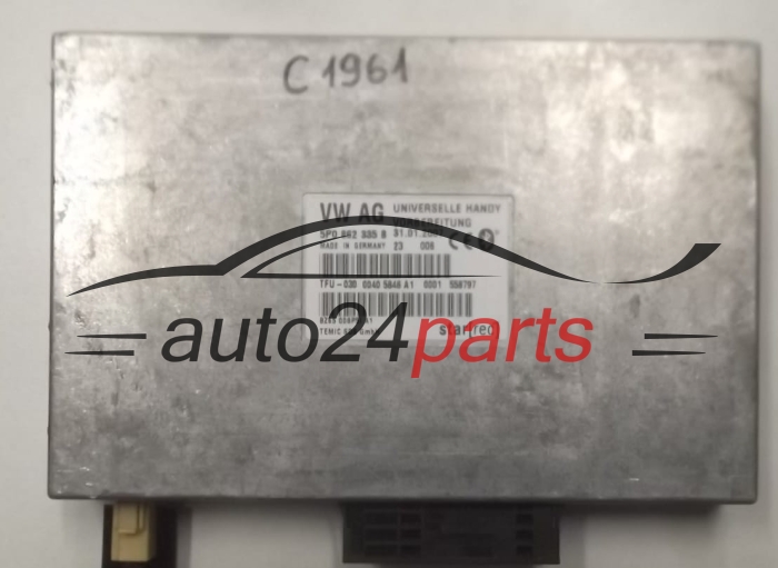 CENTRALKA MODUL STEROWNIK BLUETOOTH AUDI SEAT SKODA VW 5P0862335B, 5P0 862 335 B