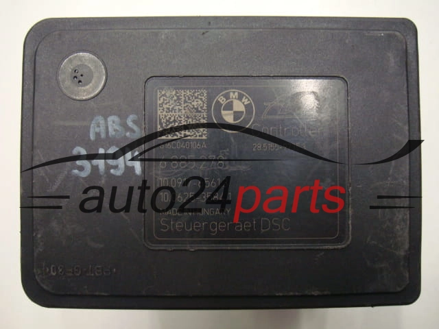 ABS POMPA I STEROWNIK MINI COOPER 3451-6885277-01, 3451688527701, 10.0220-0938.4, 10022009384, 6885278