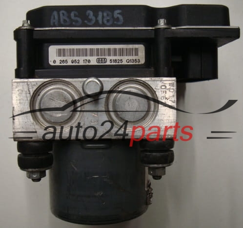 BOMBA HIDRAULICA Y CENTRALITA ABS FIAT 500 51953230, 0265252548, 0265952170