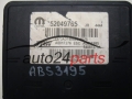POMPE HYDRAULIQUE ET CALCULATEUR d'ABS FIAT 500X 66065090, 52049765, A001F276, 549031990926
