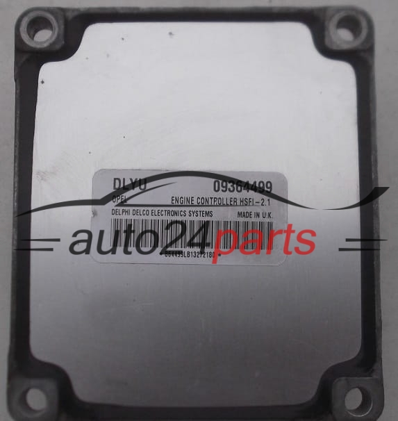 KOMPUTER STEROWNIK SILNIKA OPEL ASTRA CORSA ZAFIRA DELPHI DELCO 09364499 DLYU, 09364499DLYU, HSFI-2.1 -