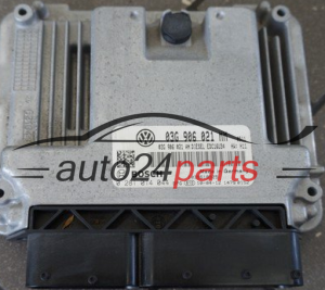 MOTORSTEUERGERÄT ECU STEUERGERÄT VW VOLKSWAGEN TOURAN 1.9 TDI 03G906021MM, 03G 906 021 MM, 03G906021AN, 03G 906 021 AN, BOSCH 0 281 014 044, 0281014044, DIESEL EDC16U34 0511, 1039S18925