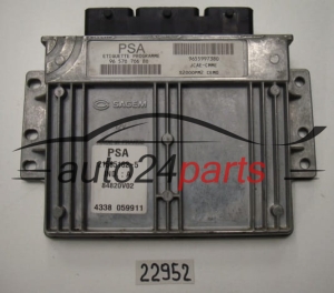 KOMPUTER STEROWNIK SILNIKA CITROEN 21585162-5, 215851625, 9657070680, 9655997380 - 22952