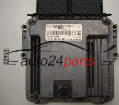 KOMPUTER STEROWNIK SILNIKA JAGUAR RANGE ROVER BOSCH 0 281 032 607, 0281032607, GX73-12C520-FAF, GX7312C520FAF