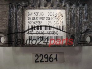 KOMPUTER STEROWNIK SILNIKA FIAT IAW 5SF.M3, IAW5SFM3, 51764502