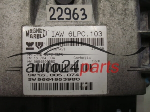 KOMPUTER STEROWNIK SILNIKA CITROEN C3 IAW 6LPC.103, 6LPC103, 9664953980
