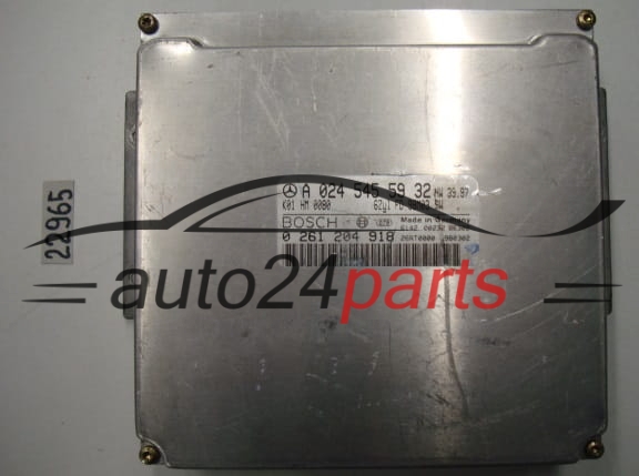 KOMPUTER STEROWNIK SILNIKA MERCEDES W163 W202 W208 280 2.8 BOSCH 0261204918, 0 261 204 918 A0245455932, 0245455932, A 024 545 59 32