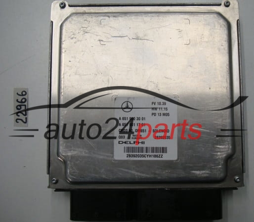 KOMPUTER STEROWNIK SILNIKA MERCEDES BENZ A6519003001, 28392035, CRD3.60 SOLENOID