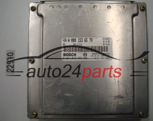 KOMPUTER STEROWNIK SILNIKA MERCEDES BENZ BOSCH 0 281 010 909, 0281010909, A 000 153 65 79, A0001536579, CR2.11