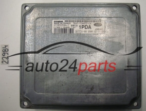 KOMPUTER STEROWNIK SILNIKA FORD FIESTA 1.4, SIEMENS S118107004 C, S118107004C, 3S61-12A650-CA, 3S6112A650CA, 1PDA