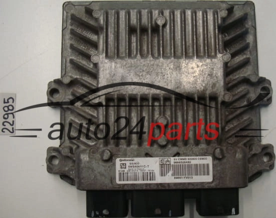 KOMPUTER STEROWNIK SILNIKA PEUGEOT 107 5WS40691C-T, 5WS40691CT, 9666526480, 896661-YV013, 896661YV013
