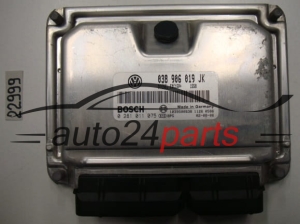KOMPUTER STEROWNIK SILNIKA VW VOLKSWAGEN POLO 1.9 TDI BOSCH 0 281 011 075, 0281011075, 038 906 019 JK, 038906019JK -  22999