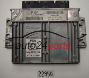 KOMPUTER STEROWNIK SILNIKA CITROEN C3 1.4 Sagem 21584799-4, 215847994, 9654528280, 9642222380