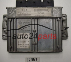CALCULATEUR MOTEUR CITROEN 21585286-7A, 215852867A, 9658515180, 9655826380