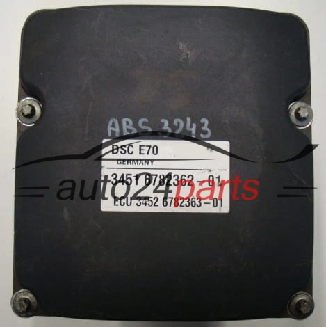 ABS POMPA I STEROWNIK BMW BOSCH 0 265 250 200, 0265250200, 3451 6780126-01, 3451678012601, 0 265 960 300, 0265960300, 3451 6780332-01, 3451678033201
