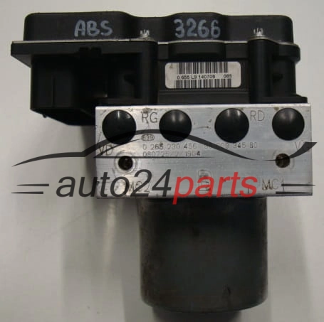 ABS POMPA I STEROWNIK CITROEN BOSCH 0 265 230 456, 0265230456, 9660934580, 0265951105