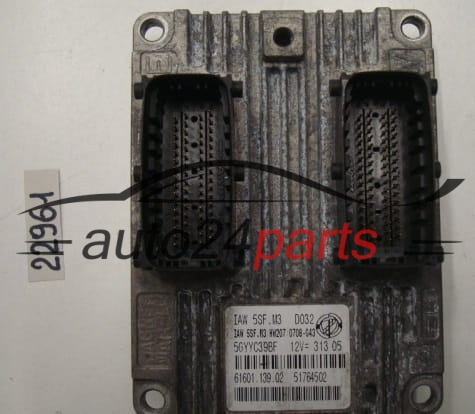 CALCULATEUR MOTEUR FIAT IAW 5SF.M3, IAW5SFM3, 51764502