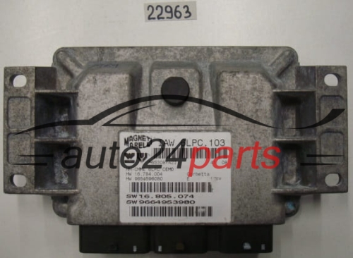 CALCULATEUR MOTEUR CITROEN C3 IAW 6LPC.103, 6LPC103, 9664953980